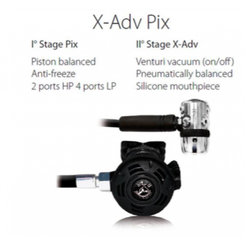 DIVE SYSTEM X-Adv Pix Regulator